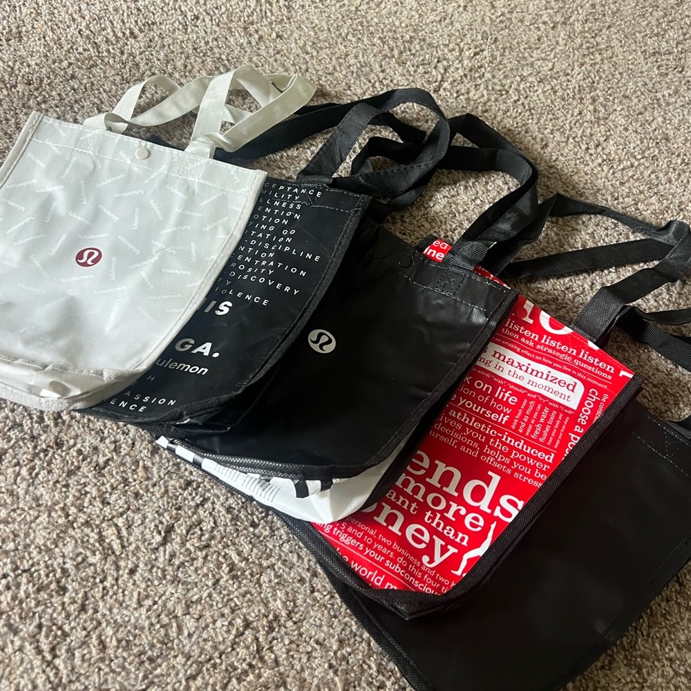 Assorted Lululemon Bags